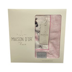 Плед детский для новорожденных Maison Dor PINKIE PRINCESS хлопок розовый 100х150, фото, фотография