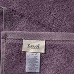 Полотенце для ванной Karna AKRA махра модал/хлопок фиолетовый 50х90, фото, фотография