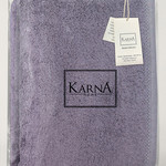 Полотенце для ванной Karna AKRA махра модал/хлопок фиолетовый 70х140, фото, фотография