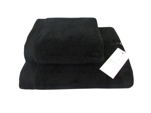 Полотенце для ванной Maison Dor ARTEMIS хлопковая махра черный 85х150, фото, фотография