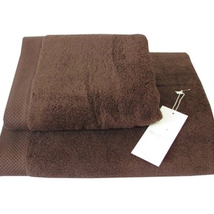 Полотенце для ванной Maison Dor ARTEMIS хлопковая махра коричневый 85х150