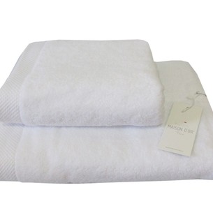 Полотенце для ванной Maison Dor ARTEMIS хлопковая махра белый 85х150