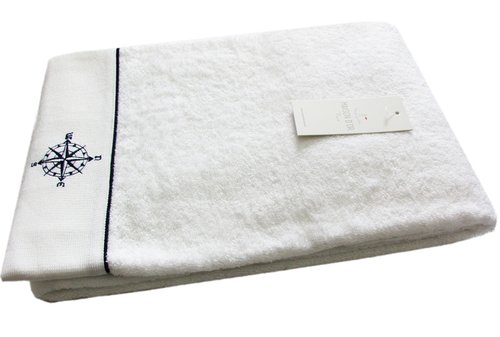 Полотенце для ванной Maison Dor MARINE CLUB хлопковая махра белый 50х100, фото, фотография