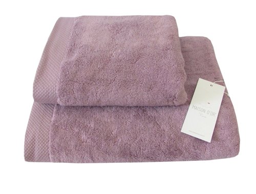 Полотенце для ванной Maison Dor ARTEMIS хлопковая махра фиолетовый 50х100, фото, фотография