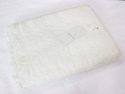 Полотенце для ванной Maison Dor PASSION хлопковая/бамбуковая махра кремовый 85х150, фото, фотография