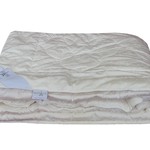 Одеяло Maison Dor MIRABELLA микроволокно/хлопок серебро 155х215, фото, фотография