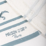 Набор полотенец для ванной 3 пр. Maison Dor BARON хлопковая махра бирюзовый, фото, фотография