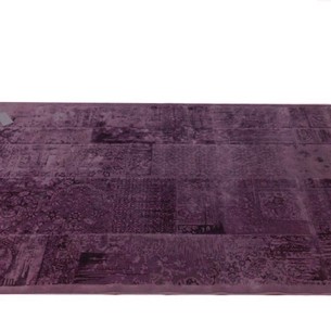 Коврик прямоугольный Maison Dor GARDINER хлопковая махра фиолетовый 120х180