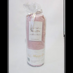Простынь на резинке с наволочками Maison Dor FITTED DUZ хлопковый сатин грязно-розовый 180х200+20, фото, фотография