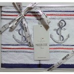 Подарочный набор полотенец-салфеток 40х60(2) Maison Dor MARINA хлопковая махра, фото, фотография