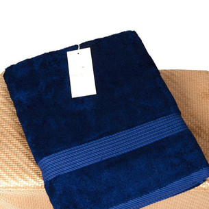 Полотенце для ванной Maison Dor AMADEUS хлопковая/бамбуковая махра синий 50х100