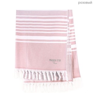 Полотенце-палантин пештемаль Maison Dor PESTEMAL хлопок грязно-розовый 100х200