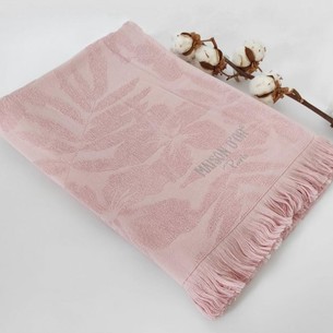 Полотенце для ванной Maison Dor HAWAII хлопковая махра грязно-розовый 85х150