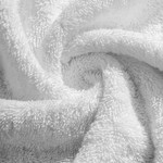 Набор полотенец для ванной 3 шт. Karna GRAVEL хлопковая махра белый 90х150, фото, фотография