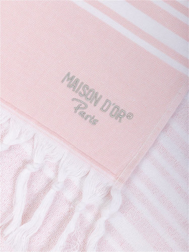 Полотенце для ванной Maison Dor BABETTE хлопковая махра грязно-розовый 50х100, фото, фотография