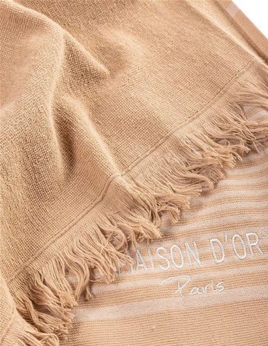 Полотенце для ванной Maison Dor PESTEMAL хлопок коричневый 85х150, фото, фотография