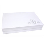 Постельное белье Grazie Home SARAH хлопковый сатин делюкс серый евро, фото, фотография