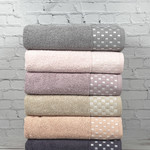 Набор полотенец для ванной 6 шт. Cestepe ELMAS хлопковая махра V1 70х140, фото, фотография