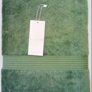 Полотенце для ванной Maison Dor AMADEUS хлопковая/бамбуковая махра зеленый 85х150