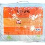 Одеяло TAC ALOE VERA микроволокно/микрофибра белый 155х215, фото, фотография
