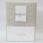 Простынь с наволочками Maison Dor DUZ SATIN хлопковый сатин бежевый 240х260, фото, фотография