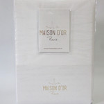 Простынь с наволочками Maison Dor DUZ SATIN хлопковый сатин белый 240х260, фото, фотография