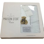 Плед детский для новорожденных Maison Dor SWEETY BEARS хлопок 75х100, фото, фотография