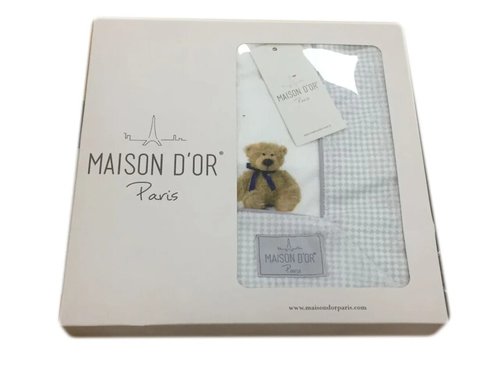 Плед детский для новорожденных Maison Dor SWEETY BEARS хлопок 100х150, фото, фотография