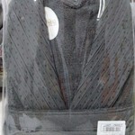 Халат мужской Pupilla FRIDA хлопковая махра тёмно-серый XL, фото, фотография