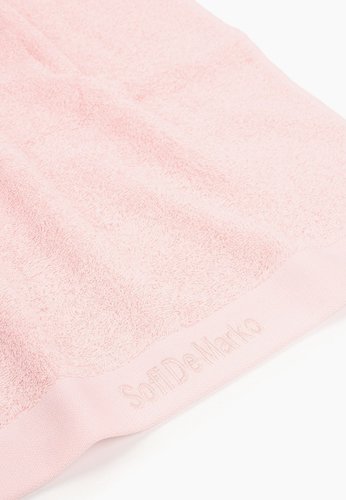 Подарочный набор полотенец для ванной 50х90, 70х140 Sofi De Marko MARISA хлопковая махра розовый, фото, фотография