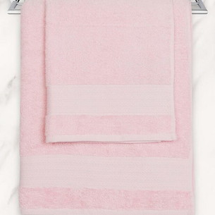 Полотенце для ванной Sofi De Marko ASHBY хлопковая махра розовый 100х150