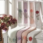 Полотенце для ванной Sofi De Marko BERDE хлопковая махра зелёный 50х90, фото, фотография