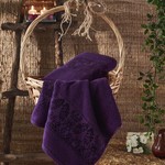 Полотенце для ванной Sofi De Marko GARLET хлопковая махра фолетовый 70х140, фото, фотография