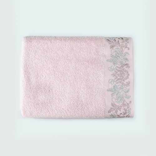 Полотенце для ванной Sofi De Marko MIA хлопковая махра розовый 50х90, фото, фотография
