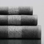 Полотенце для ванной Sofi De Marko MOLLY хлопковая махра антрацит 70х140, фото, фотография