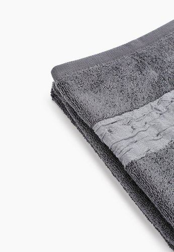Полотенце для ванной Sofi De Marko MOLLY хлопковая махра антрацит 70х140, фото, фотография