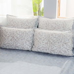 Постельное белье Sofi De Marko ВАЛЕНТИНА хлопковый сатин кремовый 1,5 спальный, фото, фотография