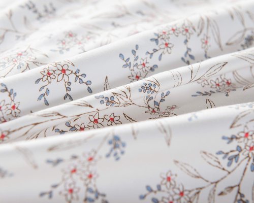 Постельное белье Sofi De Marko ВАЛЕНТИНА хлопковый сатин кремовый 1,5 спальный, фото, фотография