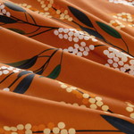 Постельное белье Sofi De Marko ФРИДА хлопковый сатин оранжевый евро, фото, фотография