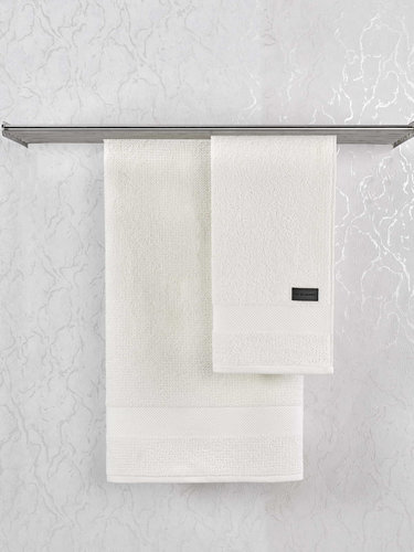 Полотенце для ванной Sofi De Marko RALPH хлопковая махра белый 100х150, фото, фотография
