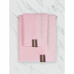 Полотенце для ванной Sofi De Marko ROBIN хлопковая махра розовый 70х140