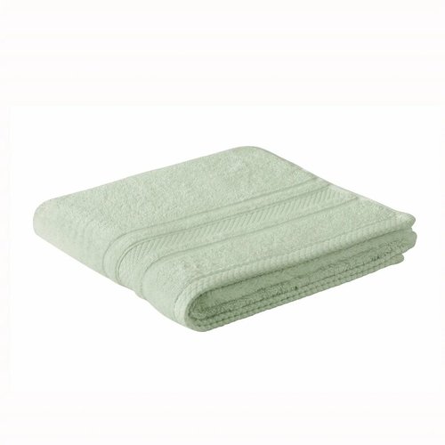 Полотенце для ванной TAC SOFTNESS хлопковая махра зелёный 50х90, фото, фотография