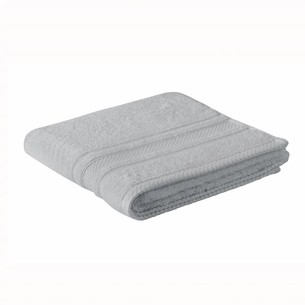 Полотенце для ванной TAC SOFTNESS хлопковая махра светло-серый 50х90