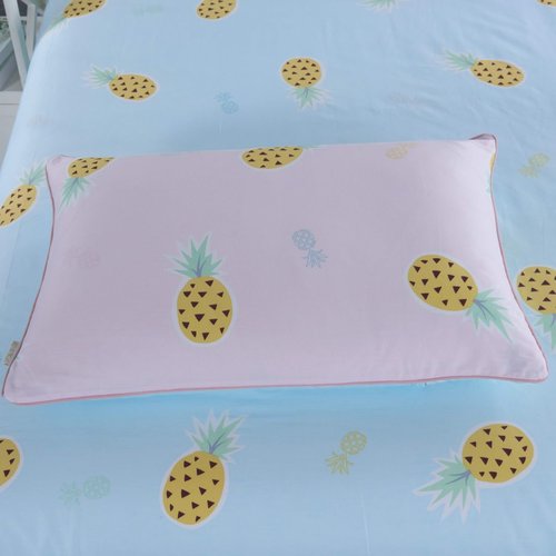 Детское постельное белье Sofi De Marko АНАНАСИК хлопковый сатин розовый 1,5 спальный, фото, фотография