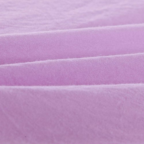 Постельное белье Sofi De Marko АСТИ жатый сатин лиловый евро, фото, фотография
