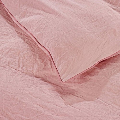 Постельное белье Sofi De Marko АСТИ жатый сатин розовый семейный, фото, фотография