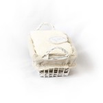 Набор полотенец для ванной 5 шт. Sofi De Marko ГЕРДА хлопковая махра молочный 30х30, фото, фотография
