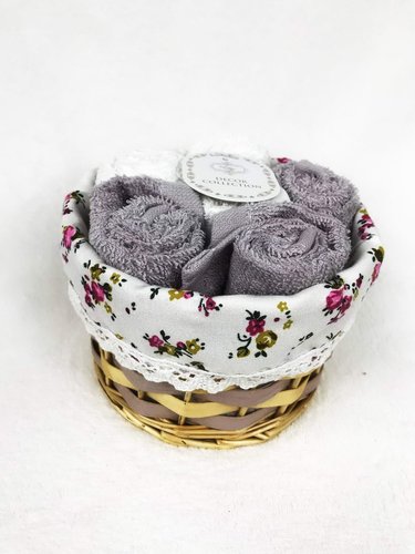 Набор полотенец для ванной 6 шт. Sofi De Marko ЕВИТА хлопковая махра фиолетовый 30х30, фото, фотография