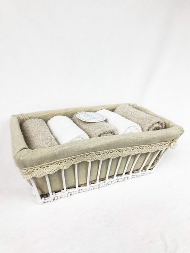 Набор полотенец для ванной 5 шт. Sofi De Marko ИРИС хлопковая махра капучино 30х50, фото, фотография