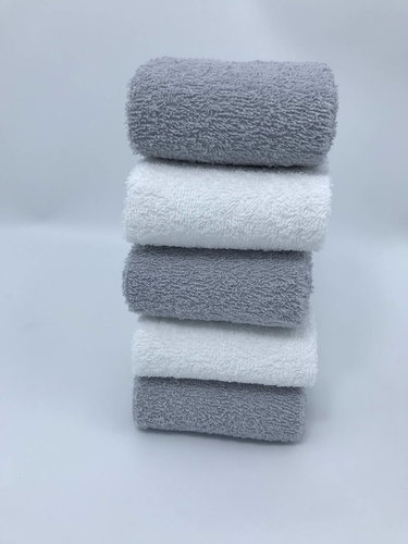 Набор полотенец для ванной 5 шт. Sofi De Marko ЭММИ хлопковая махра серый 30х50, фото, фотография